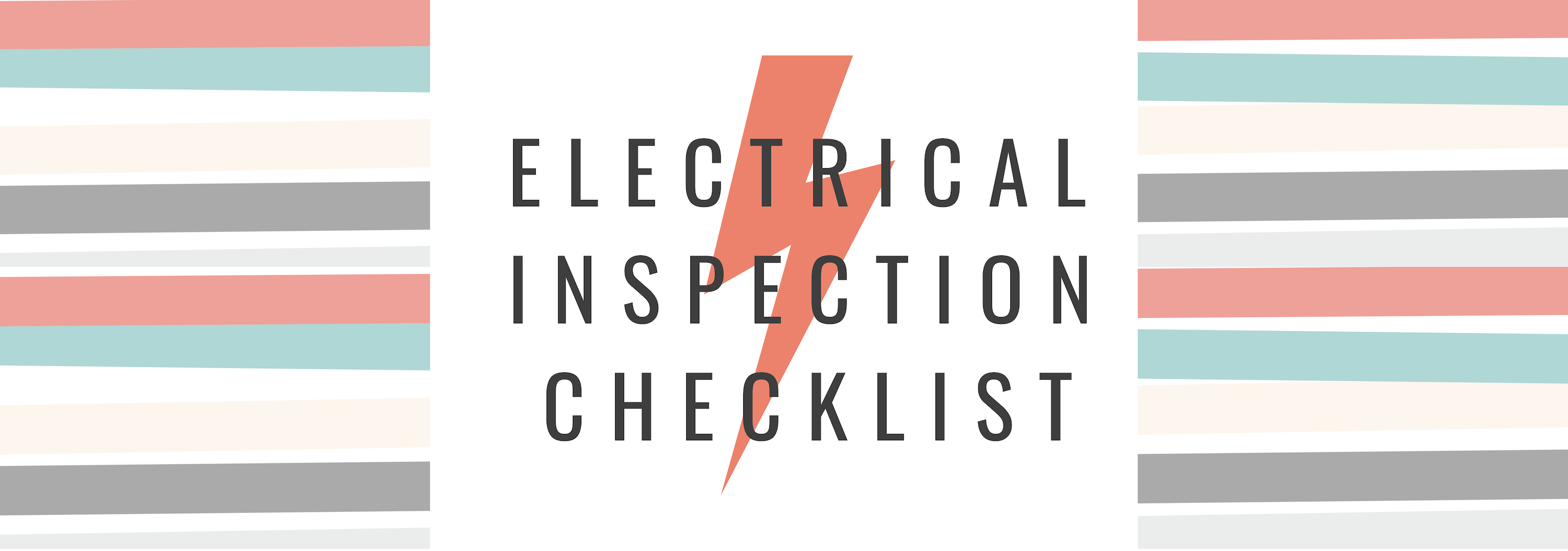 Electrical Safety Inspection Checklist — Griff Electric 6763