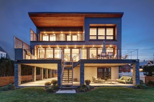 Lighting a waterfront home