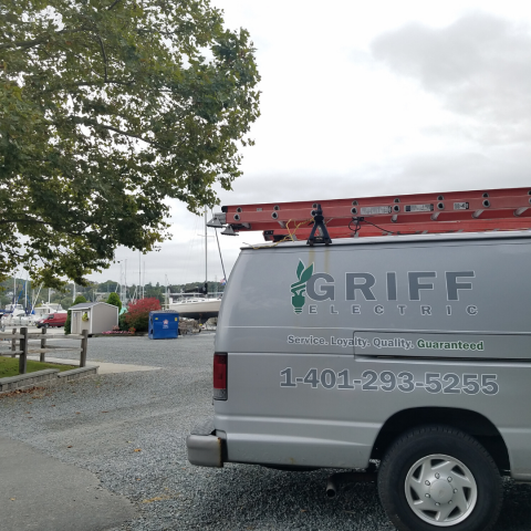 Griff Electric truck licensed electrician portsmouth rhode island