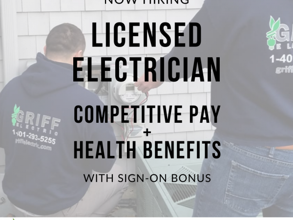 Rhode Island Licensed Electrician job opportunity