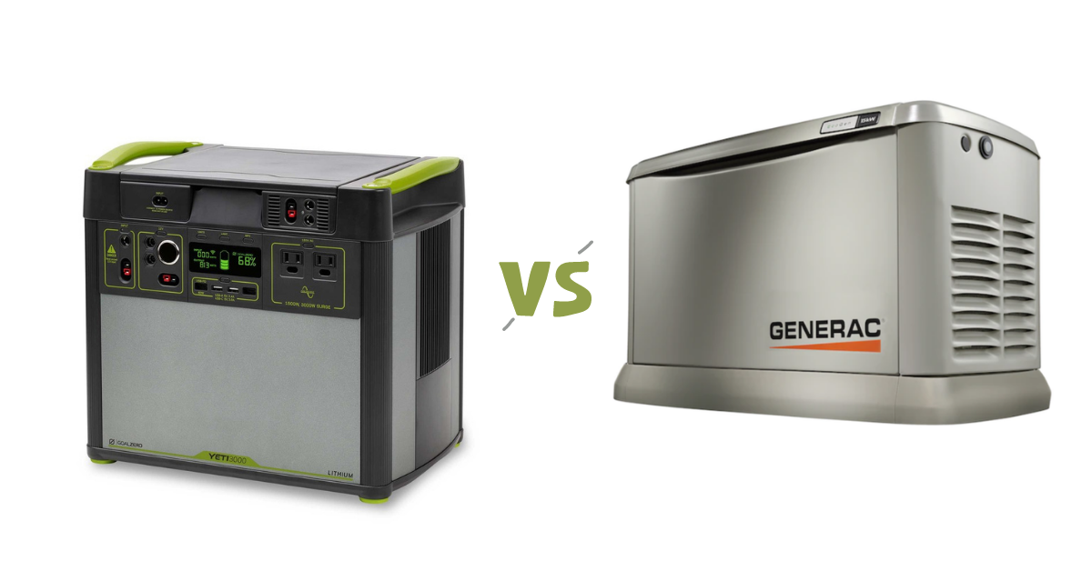 Battery Backup Systems Versus Fuel-Powered Generators